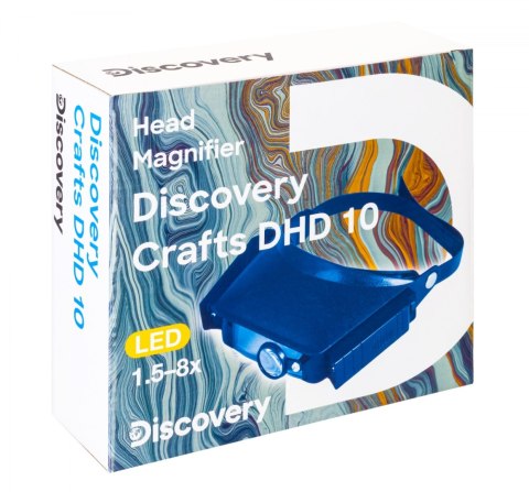 Lupa nagłowna Levenhuk Discovery Crafts DHD 10