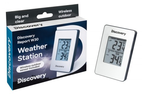 Stacja meteorologiczna Levenhuk Discovery Report W20 z zegarem