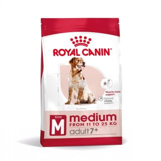 ROYAL CANIN SHN Medium Adult 7+ - sucha karma dla psa dorosłego - 15 kg