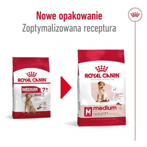 ROYAL CANIN SHN Medium Adult 7+ - sucha karma dla psa dorosłego - 15 kg