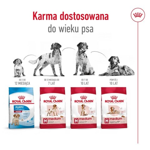 ROYAL CANIN SHN Medium Adult 7+ - sucha karma dla psa dorosłego - 15 kg