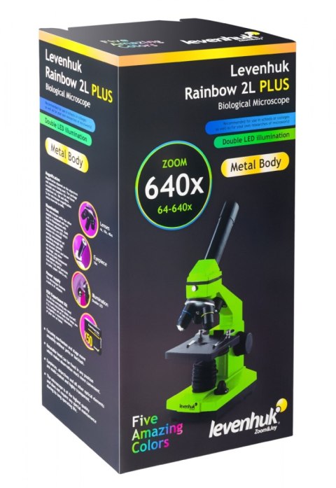 Mikroskop Levenhuk Rainbow 2L