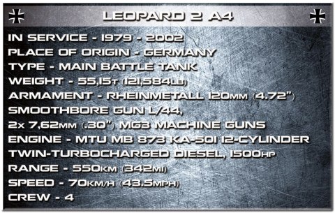 Klocki Leopard 2A4