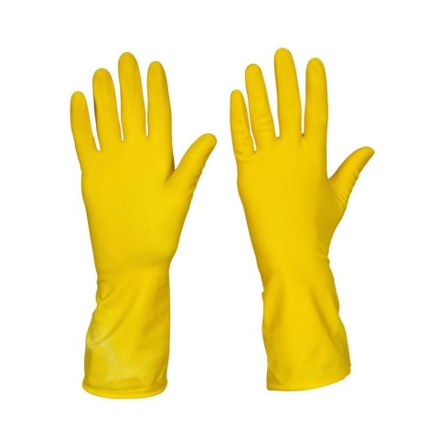 Rękawice Gospodarcze Lateksowe / Żółte / Ideall Yellow - 120 par (XL 9-10)