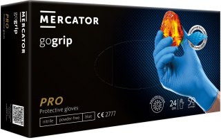 Rękawice Nitrylowe 50 szt. Gogrip Blue (10 - XL)