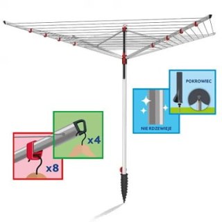 Suszarka zewnętrzna Vileda Sun Lift Plus 60