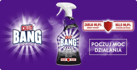 CILLIT BANG Power Cleaner Pleśń i Czarne Osady 750ml Spray