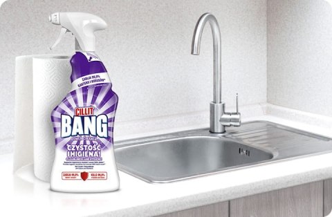 CILLIT BANG Power Cleaner Wybielanie i Higiena 750ml Spray