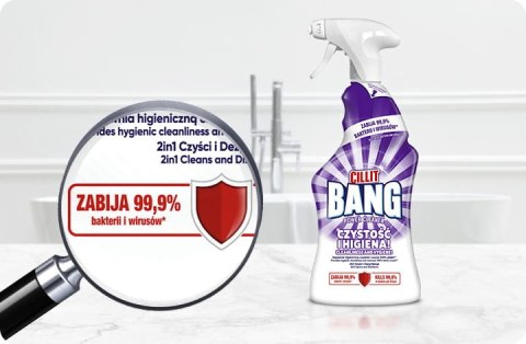 CILLIT BANG Power Cleaner Wybielanie i Higiena 750ml Spray