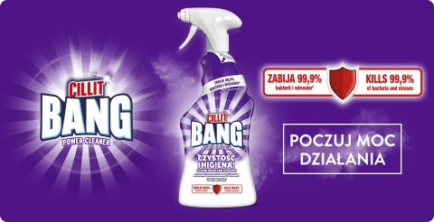 CILLIT BANG Power Cleaner Wybielanie i Higiena 750ml Spray