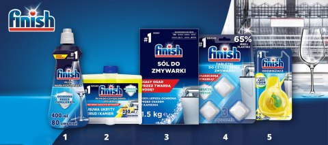 FINISH Płyn do czyszczenia zmywarek 250 ml cytrynowy