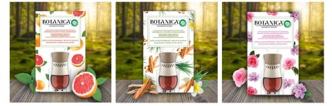 Botanica by Air Wick Karaibski Wetiwer & Drzewo Sandałowe/Caribbean Vetiver & Sandalwood 19ml Komplet