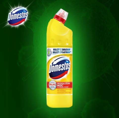 Domestos Przedłużona Moc Citrus Fresh Żel Do WC 750ml