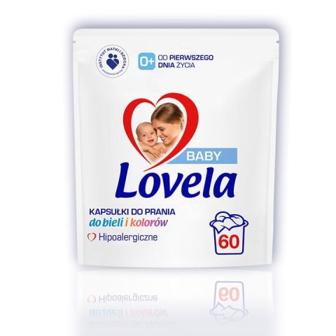 Lovela Baby uniwersalne kapsułki do prania 60 sztuk