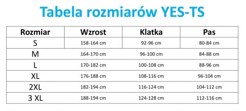 Spodnie Ochronne Do Pasa Z Krótkimi Nogawkami Niebieskie YES-TS_N (L)