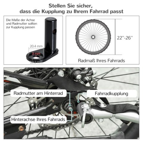 Wózek-Przyczepka Rowerowa Dla Zwierząt PAKO D00-051