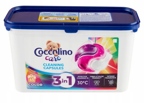 Coccolino Care Color Kapsułki 3w1 Do Prania Kolorowych Tkanin 45 Prań