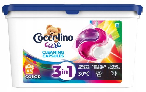 Coccolino Care Color Kapsułki 3w1 Do Prania Kolorowych Tkanin 45 Prań