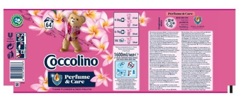 Coccolino Perfume&Care Tiare Flower & Red Fruits 1600ml