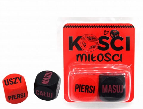 Kosci Miłosci (czerwono-czarne)