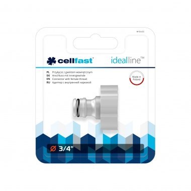 PRZYŁĄCZE Z GWINTEM WEWNĘTRZNYM 3/4" IDEAL LINE PLUS CELLFAST