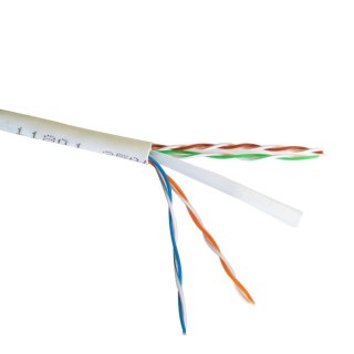 Patchcord GEMBIRD PP6U-0.5M (RJ45 - RJ45 ; 0,50m; UTP; kat. 6; kolor szary)