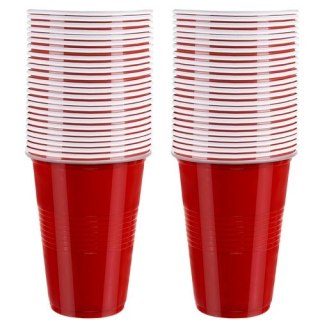 Gra Beer Pong- 50 kubeczków Ruhhy 21232