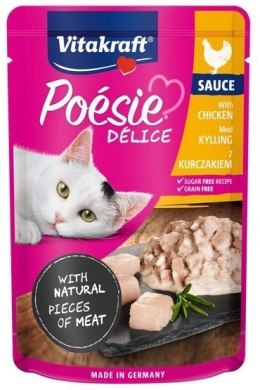 VITAKRAFT POESIE DELICE kurczak dla kota 85g