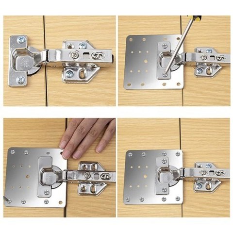 Zawias meblowy- zestaw 4szt. Malatec 23032