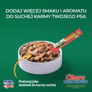 INABA MEAL TOPPER Kurczak z wołowiną - pies 4x14g