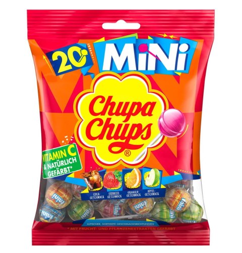 Chupa Chups Lizaki Mini z Witaminą C 20 szt.