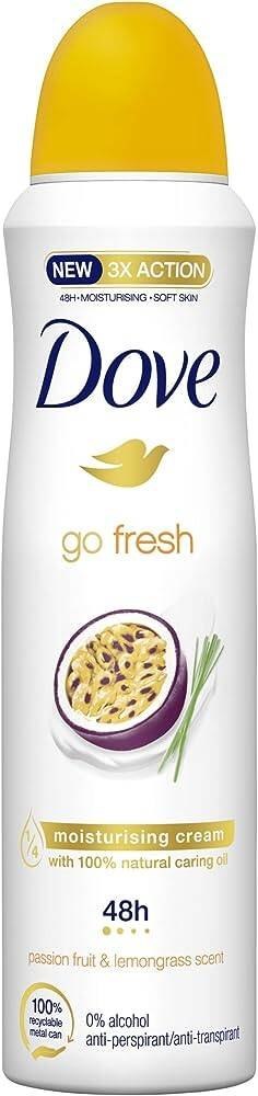 Dove Go Fresh Passion Fruit & Lemongrass Antyperspirant Spray 150 ml