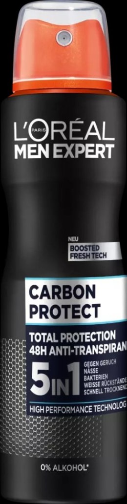 L'Oreal Carbon Protect 5 in 1 Antitranspirant Spray 150 ml