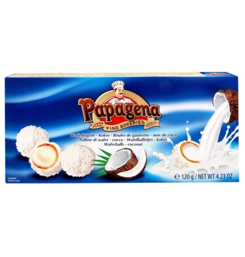 Papagena Kulki Waflowe z Kokosem 120 g