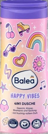 Balea Happy Vibes 4in1 Żel pod Prysznic i Szampon dla Dzieci 300 ml