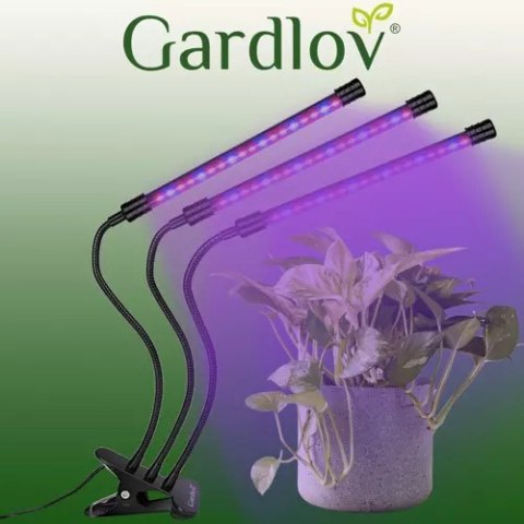 Lampa 20 LED 3szt. do wzrostu roślin Gardlov 19242