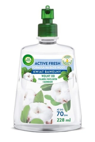 Air Wick Active Fresh Wkład Kwiat Bawełny/Fresh Cotton 228 ml