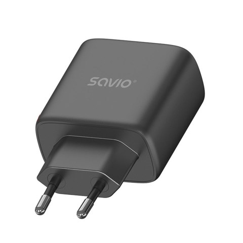 SAVIO ŁADOWARKA SIECIOWA 30W QUICK CHARGE, POWER DELIVERY 3.0 LA-06/B