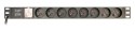 GEMBIRD LISTWA ZASILAJĄCA RACK 19" PDU EG-PDU-014-F 1U, 16A, 8X FRANCUSKIE GNIAZDO, WTYK SCHUKO, KABEL 3M