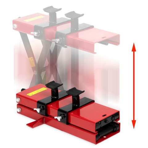 Podnośnik motocyklowy MP1 czarno-czerwony