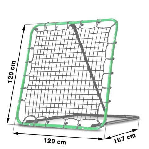 Bramka treningowa rebounder Neo-Sport 120 x 120 cm