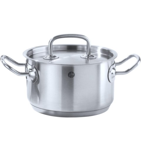 Garnek niski Kitchen Line z pokrywką 1,5 l śr. 160 x 75 h - Hendi 836002