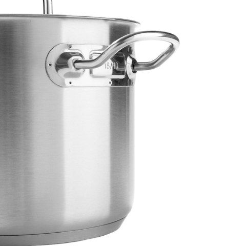 Garnek niski Kitchen Line z pokrywką 1,5 l śr. 160 x 75 h - Hendi 836002