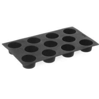 Foremki silikonowe nieprzywierające do pieczenia do 260C MINI-MUFFINS 176x300mm GN1/3 - Hendi 676905