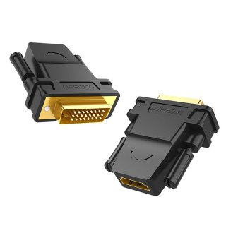 Przejściówka wtyczka HDMI żeński - DVI męski FHD 60Hz czarny