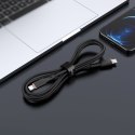 Kabel przewód do iPhone MFI USB-C - Lightning 30W 3A 1.2m czarny