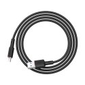 Kabel przewód do iPhone MFI USB - Lightning 2.4A 1.2m czarny