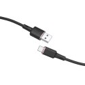 Kabel przewód USB - USB-C 3A 1.2m czarny