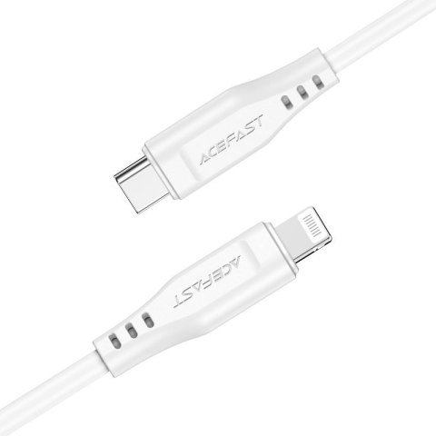 Kabel przewód do iPhone MFI USB-C - Lightning 30W 3A 1.2m czarny