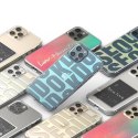 Pancerne etui pokrowiec z żelową ramką iPhone 12 Pro Max Fusion Design różowo-zielony